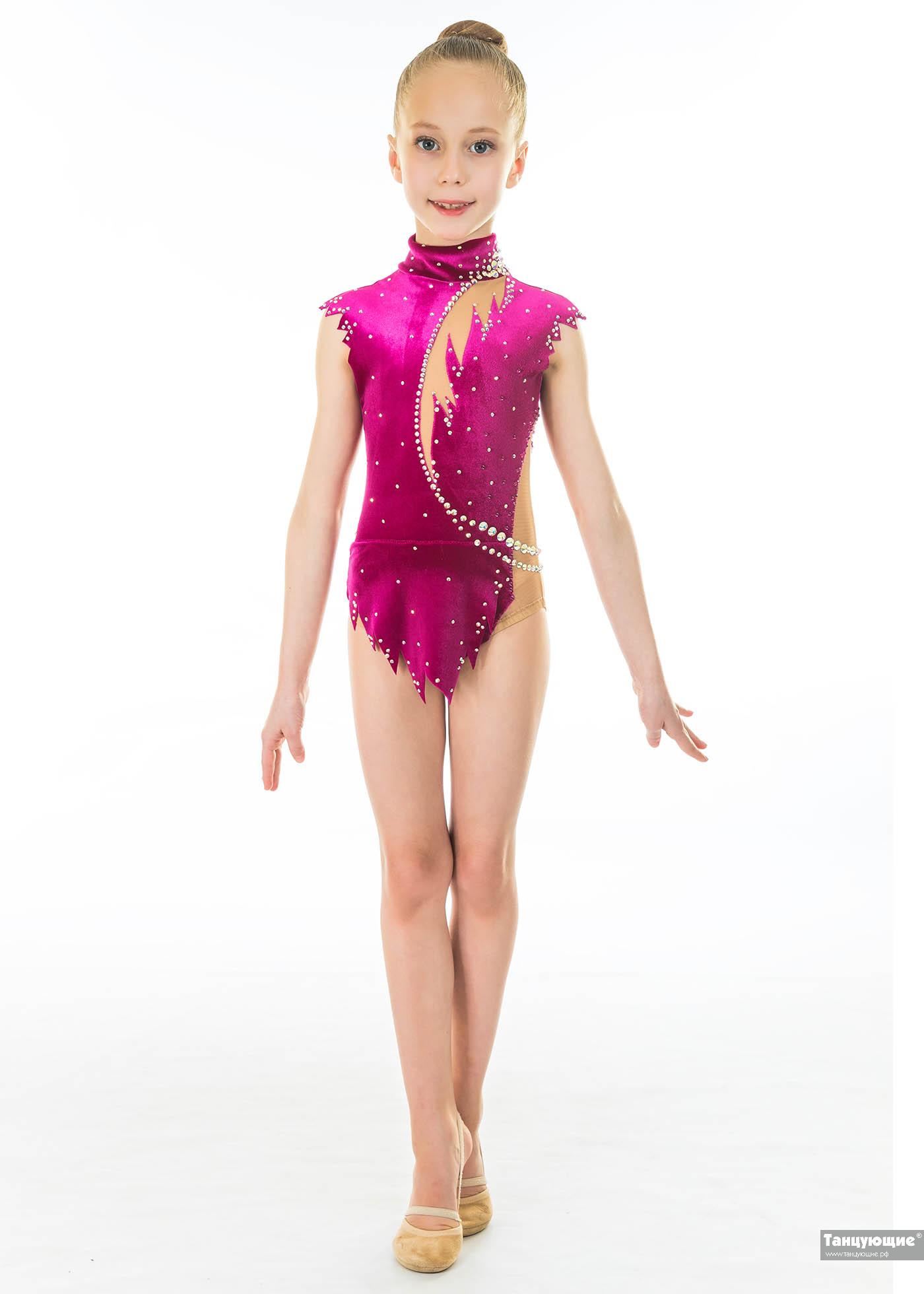 Купальник для художественной гимнастики Бархатный цветок — купить в  интернет-магазине «Танцующие»