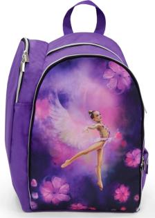 Рюкзак с боковым карманом фиолетовый/сиреневый
